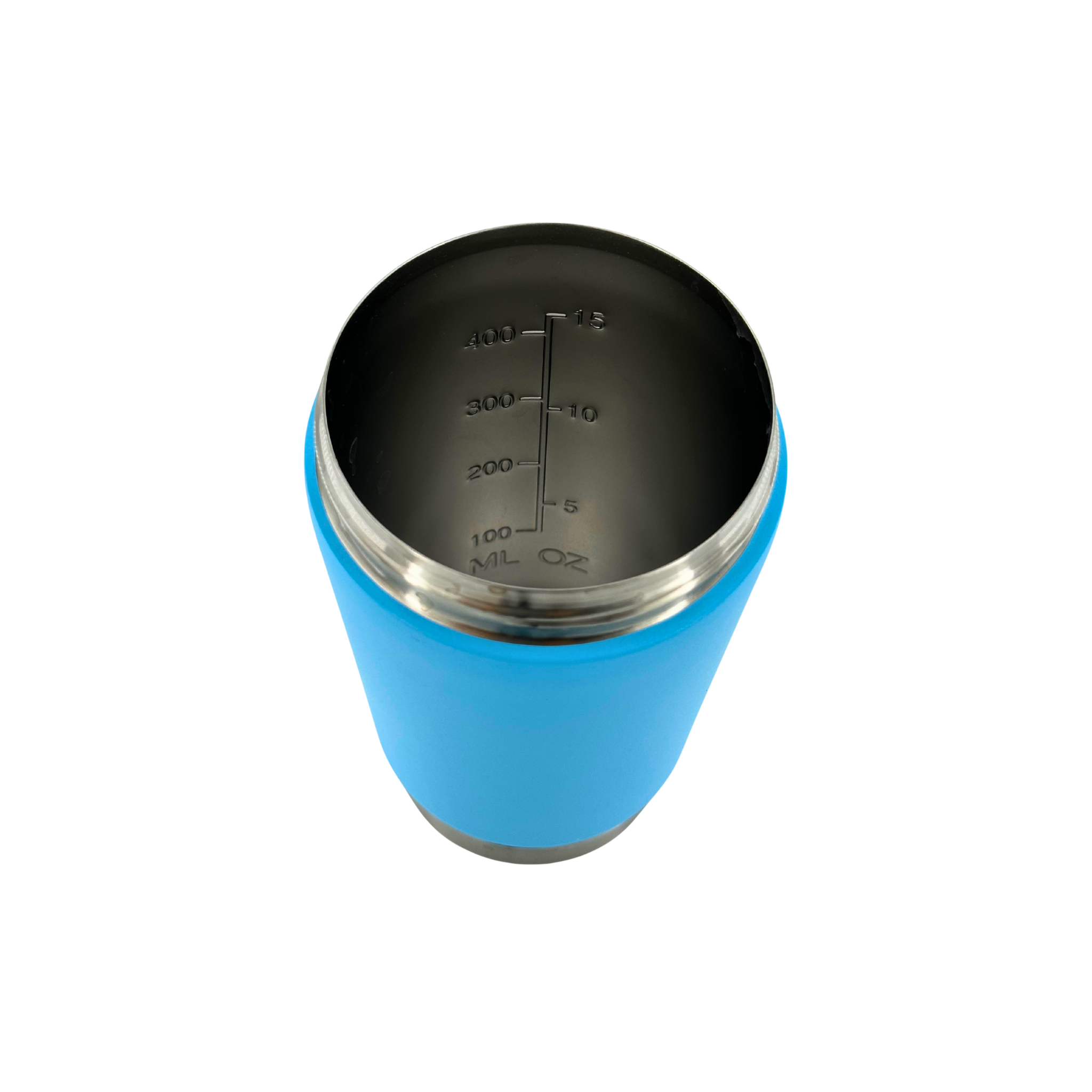 Premium Stainless Steel Protein Shaker Bottle with Storage Compartment